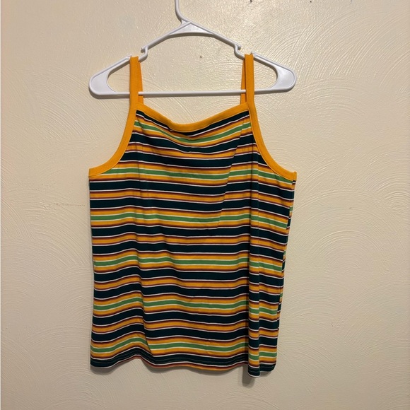 Listicle Multicolor Striped Tank Top - Picture 1 of 8